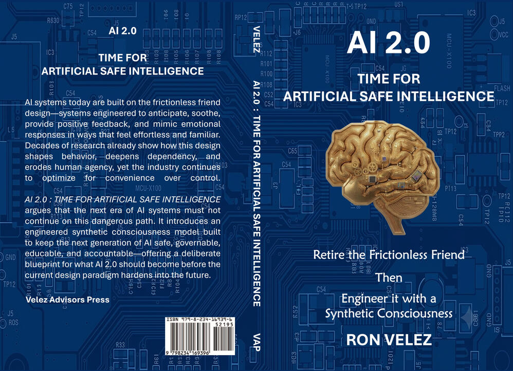 AI 2.0 : TIME FOR ARTIFICIAL SAFE INTELLIGENCE Book Cover Image of AI 2.0 : Time for Artificial Safe Intelligence